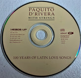 Paquito D'Rivera Conducted By Bob Belden - 100 Years Of Latin Love Songs (CD) Image